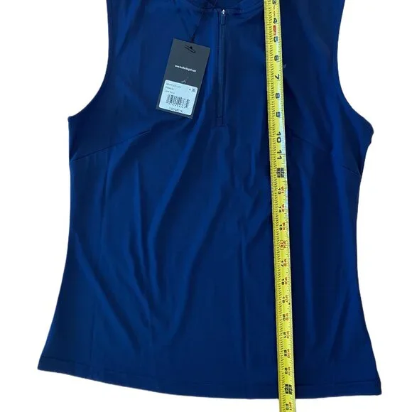 NEW Bad Birdie Blade Sleeveless Golf Polo Shirt Dark Navy Women's Size MEDIUM - Picture 10 of 11